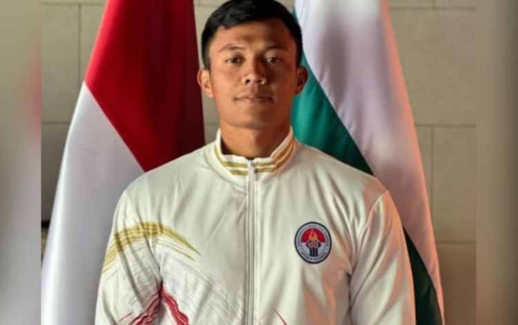 Atlet tim dayung Indonesia Andri Agus Mulyana. (ANTARA/HO-Dokumentasi Pribadi)