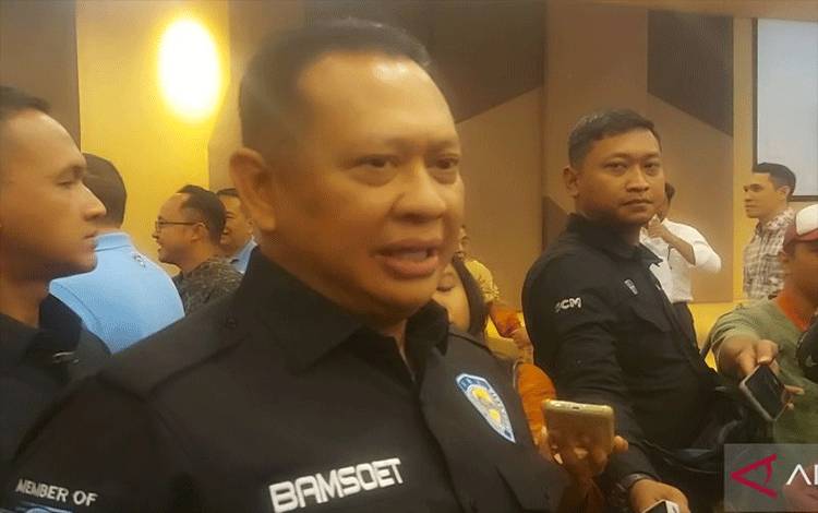 Ketua MPR RI Bambang Soesatyo. ANTARA/Abdu Faisal
