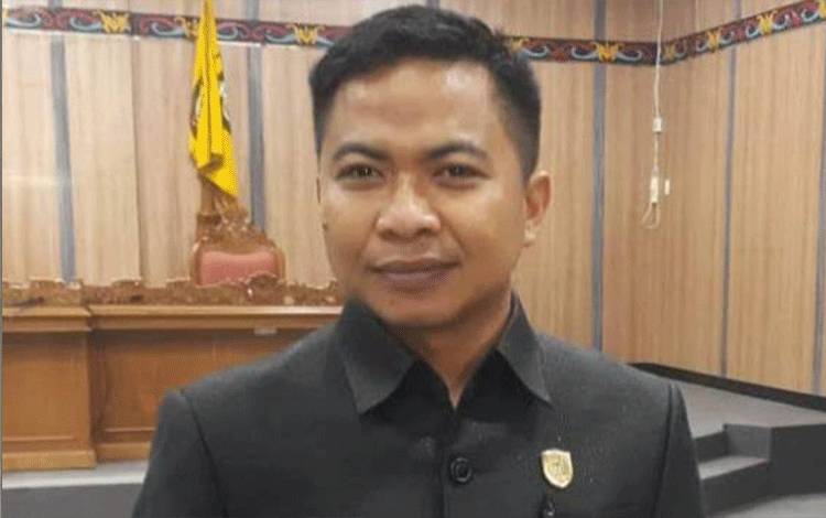 Anggota DPRD Kabupaten Kotawaringin Timur Riskon Fabiansyah. (FOTO: DEWIP)