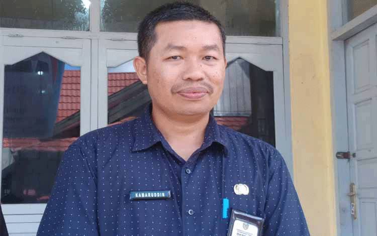 Pelaksana tugas Kepala BKPSDM Kabupaten Kotawaringin Timur Kamaruddin Makkalepu. (FOTK: DEWIP)