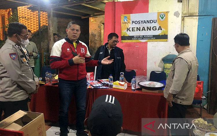 Direktur Intelijen dan Kemanan (Dirintelkam) Polda Metro Jaya Kombes Pol Hirbak Wahyu Setiawan bertemu langsung dengan masyarakat di Kelurahan Klender, Jakarta Timur. ANTARA/HO-Polda Metro Jaya/am.