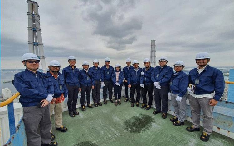PT PLN Indonesia Power (PLN IP) melakukan perjalanan bisnis ke Jepang guna melakukan benchmark terkait strategi dan teknologi energi baru dan terbarukan. ANTARA/HO-PT PLN IP