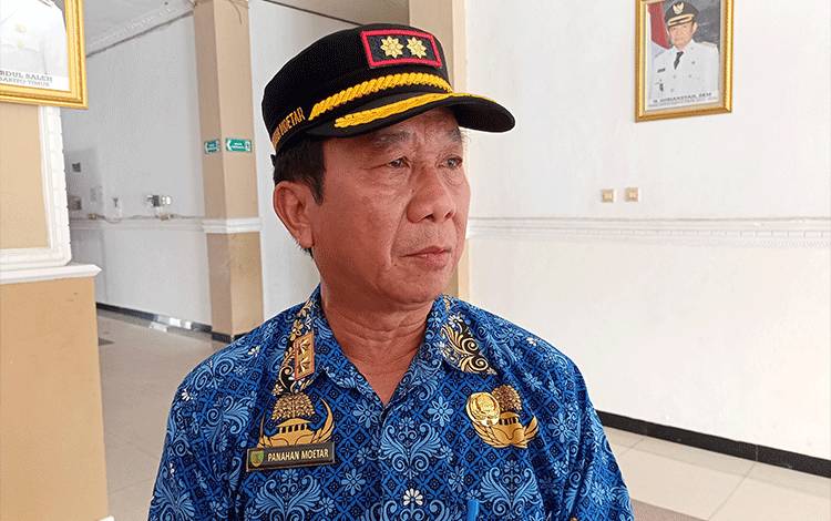 Sekretaris Daerah Kabupaten Barito Timur, Panahan Moetar. (FOTO: BOLE MALO)