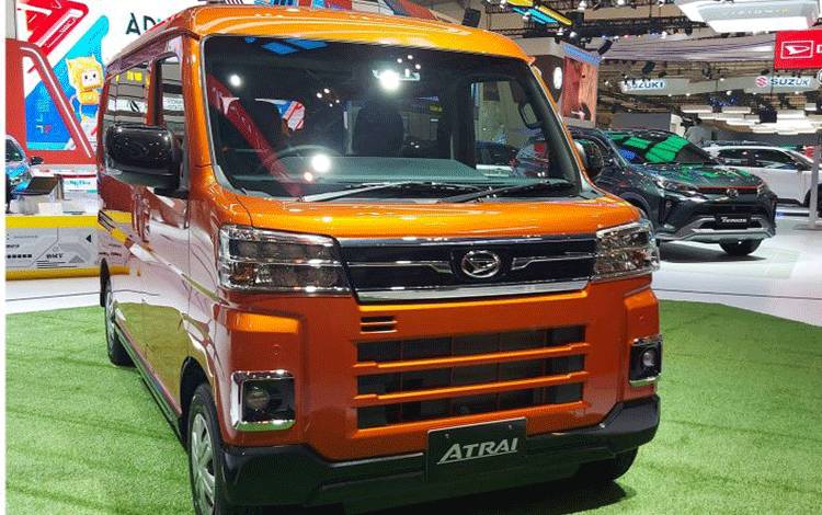 Daihatsu Atrai mejeng di gelaran Gaikindo Indonesia International Auto Show (GIIAS) 2023. (ANTARA/HO-Daihatsu)