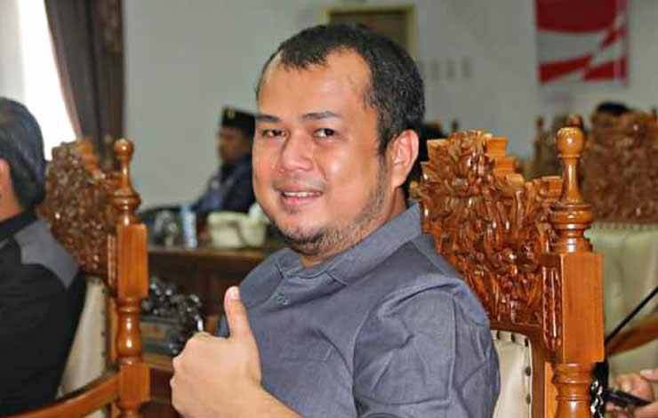 Yoppy Satriadi, Anggota DPRD Pulang Pisau. (FOTO : M PRADILA KANDI)