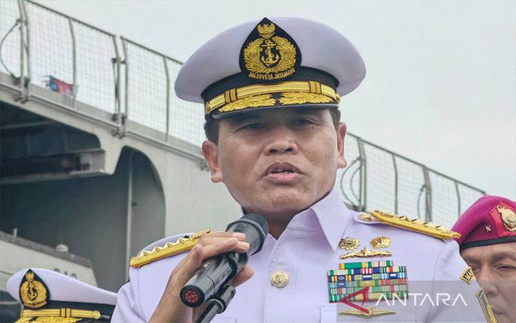 Arsip - Kepala Staf TNI Angkatan Laut Laksamana TNI Muhammad Ali. ANTARA/Gilang Galiartha.