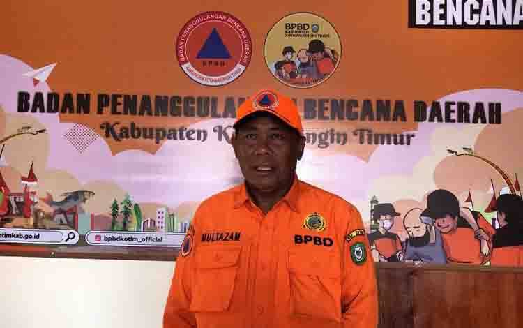 Kepala Badan Penanggulangan Bencana Daerah (BPBD) Kotim Multazam. (FOTO: IST)