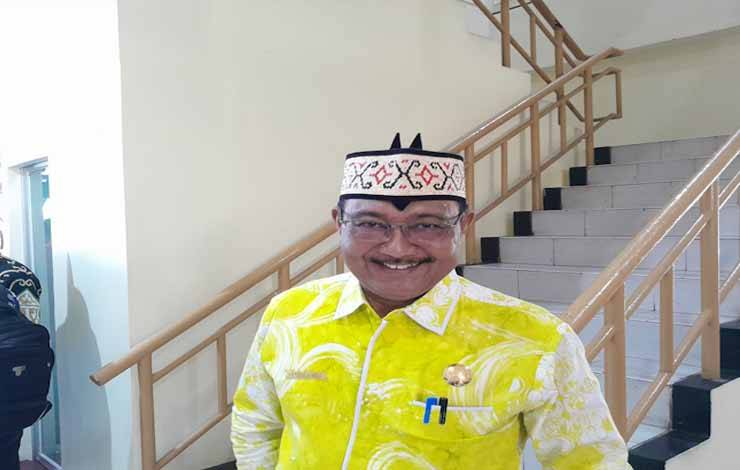 Plt.Kepala DPPKBP3APM Kota Palangka Raya Sahdin Hasan (Foto:Marini)