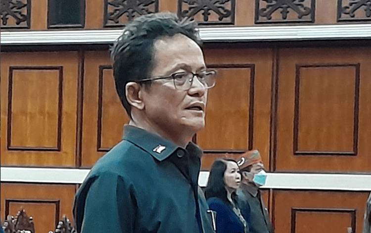 Ketua Komisi I DPRD Kalimantan Tengah (Kalteng) Freddy Ering (Foto:Marini)