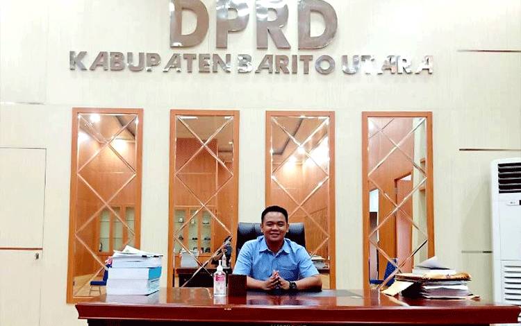  Anggota DPRD Barito Utara, Riza Faisal. (foto: Dhani) 
