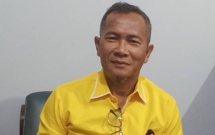 Ketua Panitia Peringatan HUT ke 59 Partai Golkar di Kabupaten Kobar, Arief Asyrofi