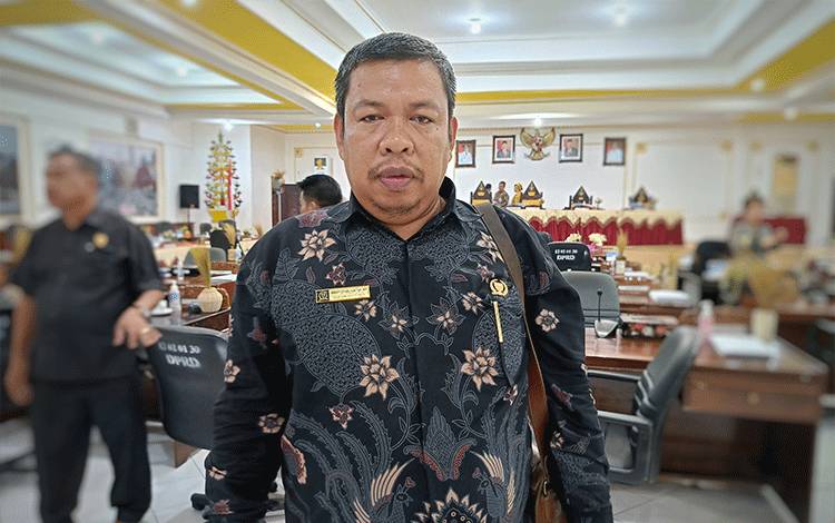 Ketua Komisi II DPRD Barito Timur Wahyudinnoor. (FOTO: BOLE MALO)