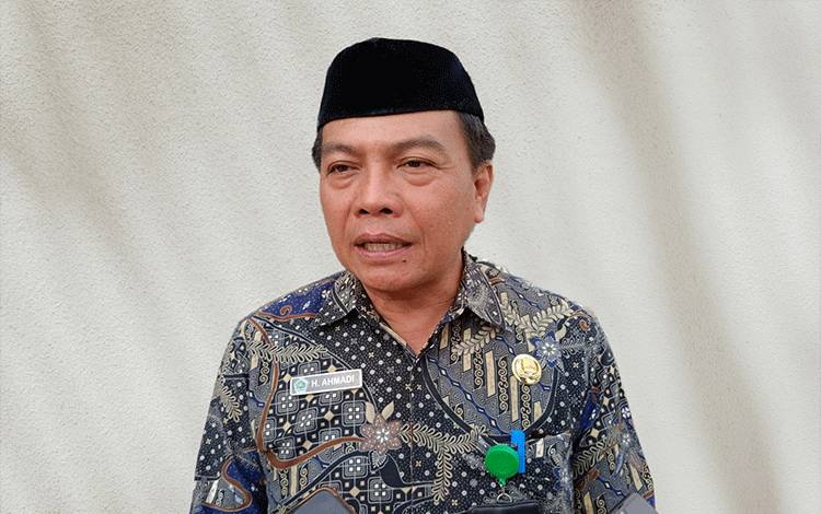 Kepala Kantor Kementerian Agama Kabupaten Barito Timur H Ahmadi. (FOTO: BOLE MALO)