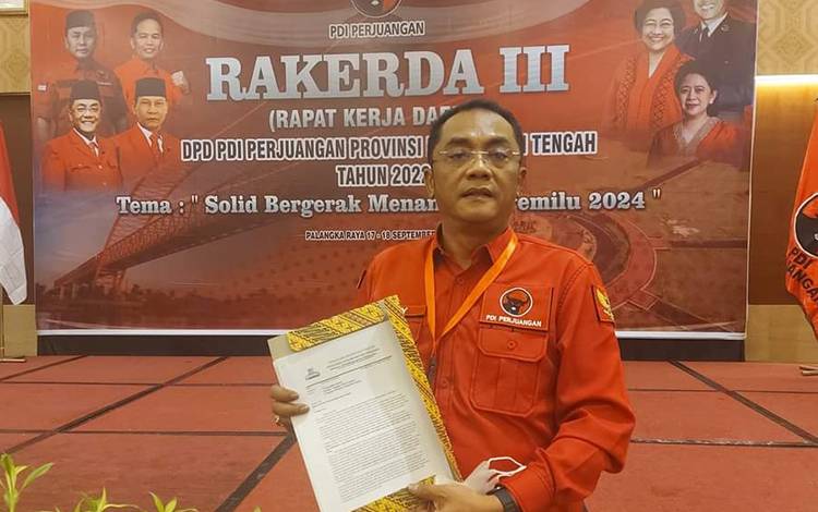 Ketua DPRD Palangka Raya Sigit Karyawan Yunianto. (PATHUR: IST)