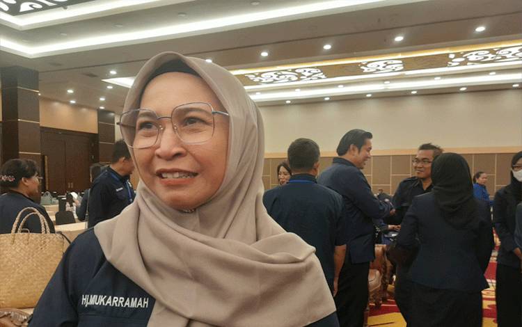 Anggota Fraksi NasDem DPRD Palangka Raya Mukarramah (Foto: MARINI)