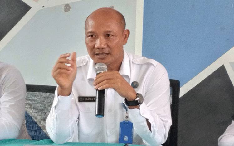 Kepala Badan Narkotika Nasional atau BNN Kota Palangka Raya, Kombes Pol I Wayan Korna.(FOTO: TESTI PRISCILLA)