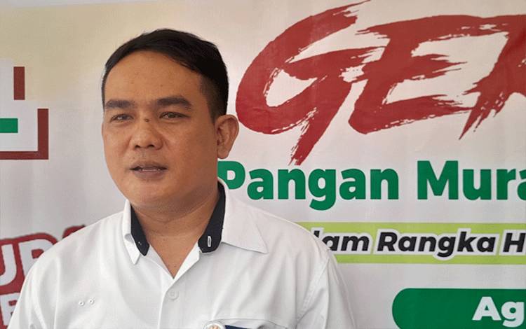 Kepala Wilayah Perum Bulog Kanwil Kalteng Budi Cahyanto (Foto: MARINI)