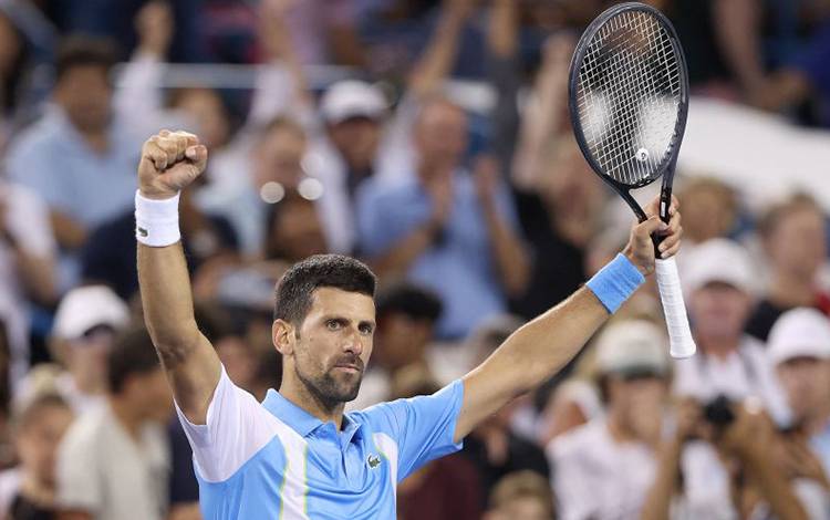 Foto arsip - Petenis Serbia Novak Djokovic. (Getty Images via AFP/MATTHEW STOCKMAN)