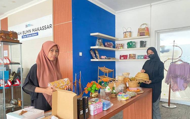 Ilustrasi. Rumah BUMN BRI di Kota Makassar yang turut mendorong UMKM naik kelas. ANTARA/Nur Suhra Wardyah