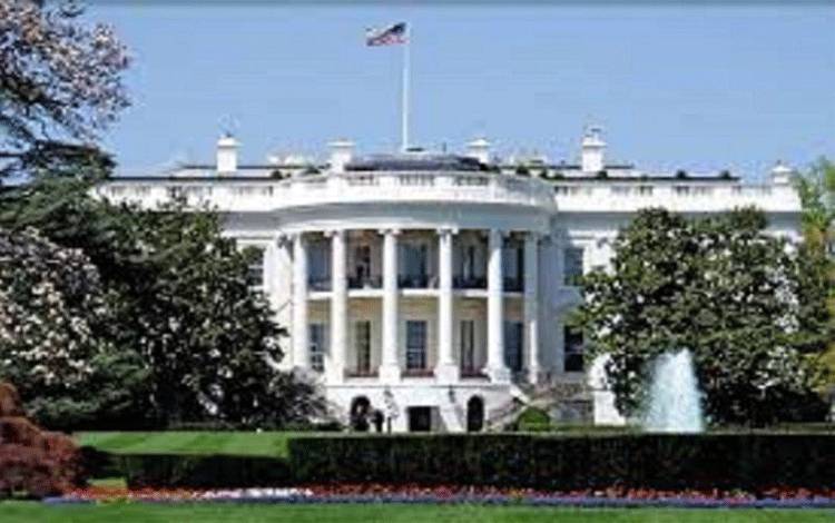 Gedung Putih di Washington DC, Amerika Serikat. (ANTARA/Xinhua/Liu Jie/am.)
