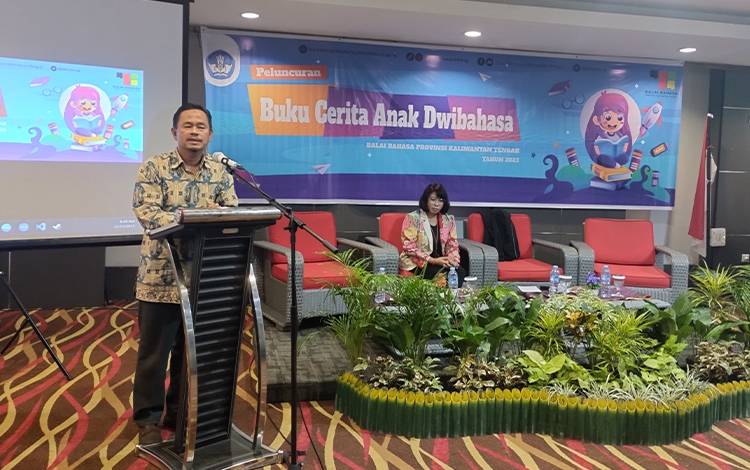 Kepala Balai Bahasa Provinsi Kalimantan Tengah, Muhammad Muis. (FOTO: TESTI PRISCILLA)