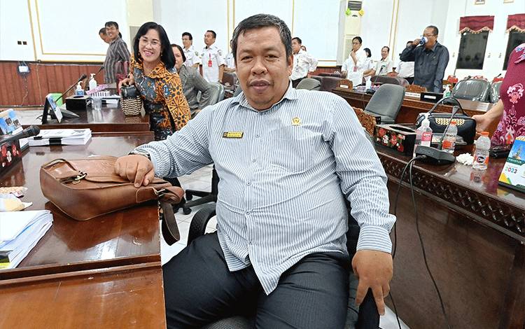 Anggota DPRD Barito Timur Wahyudinnor. (FOTO: BOLE MALO)
