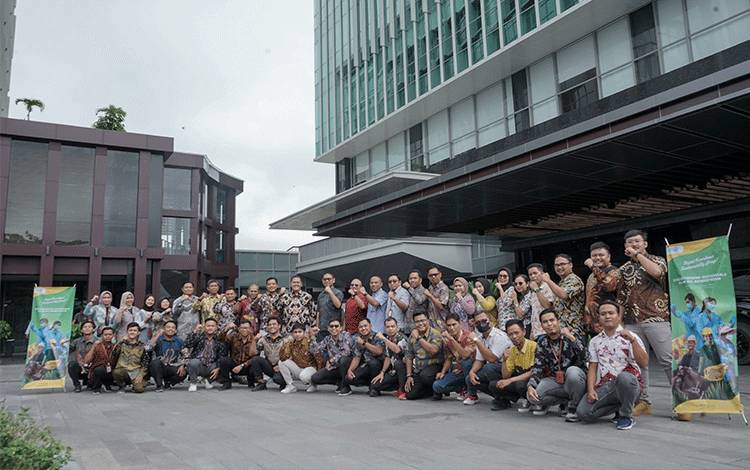 Sustainability Corporate Citra Borneo Indah atau CBI Group menggelar Rapat Koordinasi yakni Rakor dalam rangka evaluasi kinerja Sustainability tahun 2023. (FOTO: Dokumentasi Sustainability Corporate CBI untuk Borneonews)