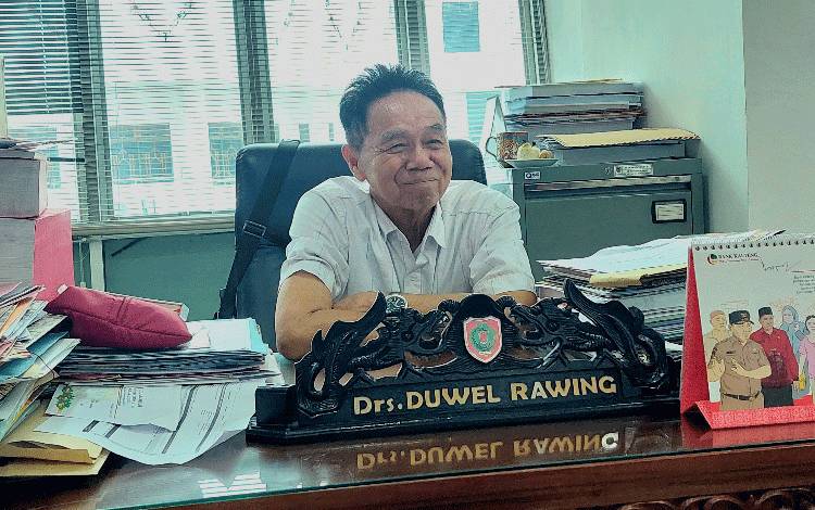 Anggota Komisi III DPRD Kalteng, Duwel Rawing. (FOTO: DONNY D)