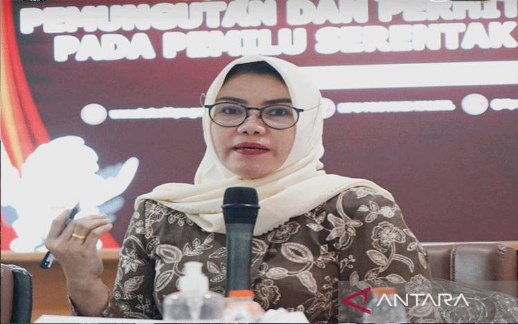 Ketua Komisi Pemilihan Umum Kalimantan Selatan (KPU Kalsel) Andi Tenri Sompa. ANTARA/Firman.