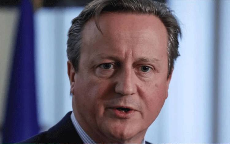 Arsip - Menteri Luar Negeri Inggris David Cameron. (ANTARA/Anadolu)