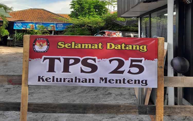 Lokasi TPS 25 di Jalan Mangku Rambang Kota Palangka Raya (Foto:MARINI)