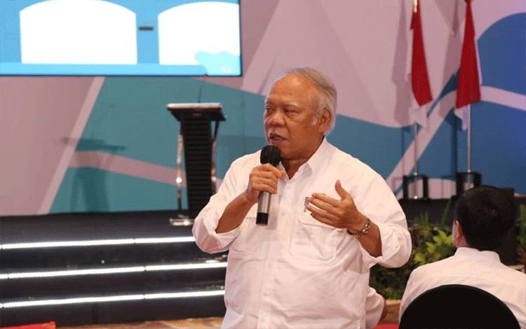 Menteri Pekerjaan Umum dan Perumahan Rakyat (PUPR) Basuki Hadimuljono. ANTARA/HO-Kementerian PUPR