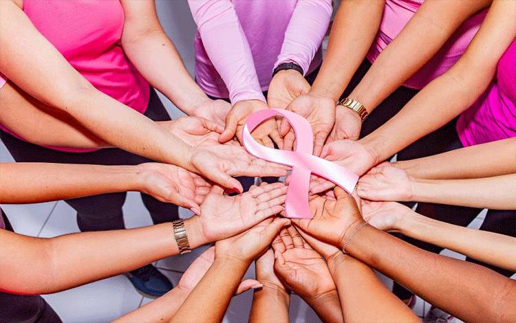 Ilustrasi dukungan untuk pasien kanker payudara (Pixabay)