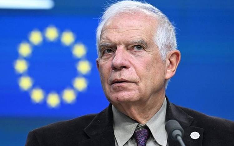 Perwakilan Tinggi Uni Eropa untuk Urusan Luar Negeri dan Kebijakan Keamanan Josep Borrell. (ANTARA/Anadolu)