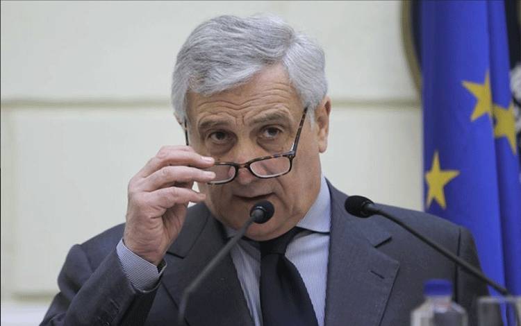 Menteri Luar Negeri Italia Antonio Tajani. (ANTARA/Anadolu)
