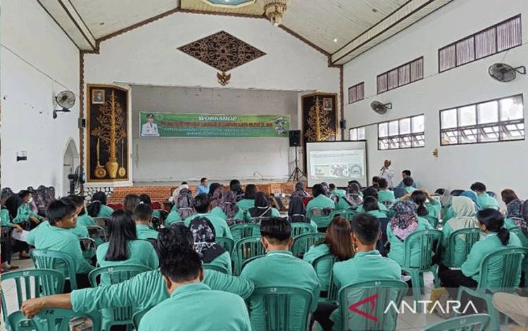 Sebanyak 98 PPL sedang mengikuti pelatihan di Buntok, Rabu (6/3/2024). (ANTARA/Bayu Ilmiawan)