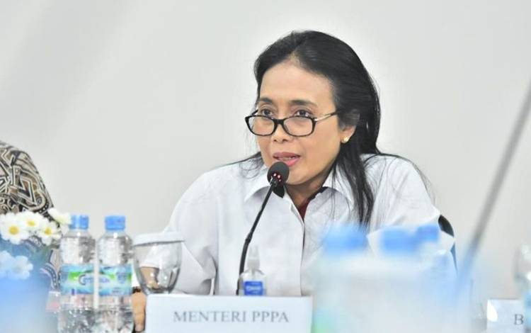 Menteri Pemberdayaan Perempuan dan Perlindungan Anak Bintang Puspayoga. (ANTARA/HO-KemenPPPA)