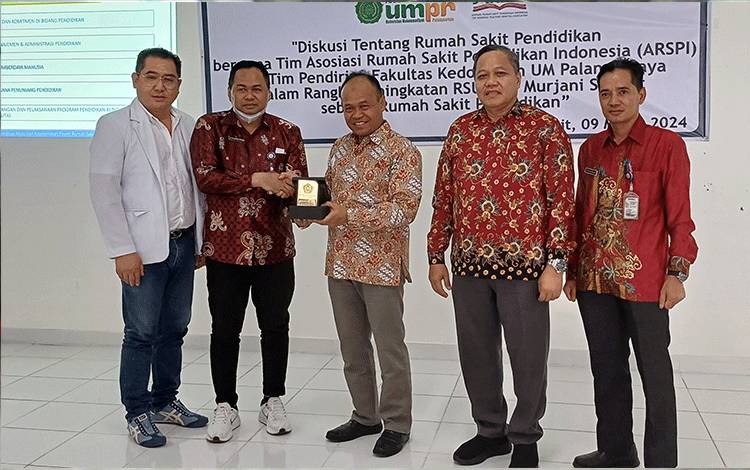Universitas Muhammadiyah Palangka Raya (UMPR) kerjasama dengan RSUD dr Murjani Sampit untuk Fakultas Kedokteran, Jumat, 9 Maret 2024. (FOTO: DEWIP)