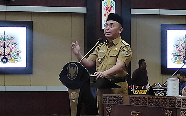 Gubernur Kalteng H Sugianto Sabran (Foto: MARINI)