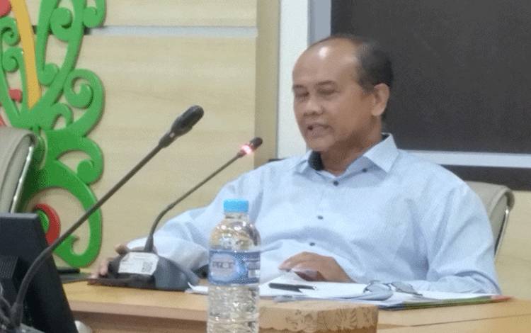 Kepala Badan Pusat Statistik atau BPS Provinsi Kalteng, Eko Marsoro. (FOTO: TESTI PRISCILLA)