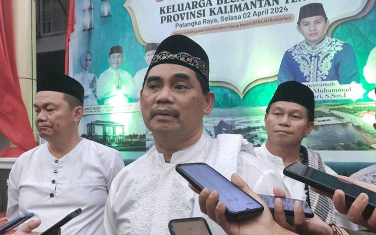 Kepala Dinas Pekerjaan Umum dan Perumahan Rakyat (PUPR) Provinsi Kalimantan Tengah (Kalteng) Shalahuddin. (FOTO: HERMAWAN)