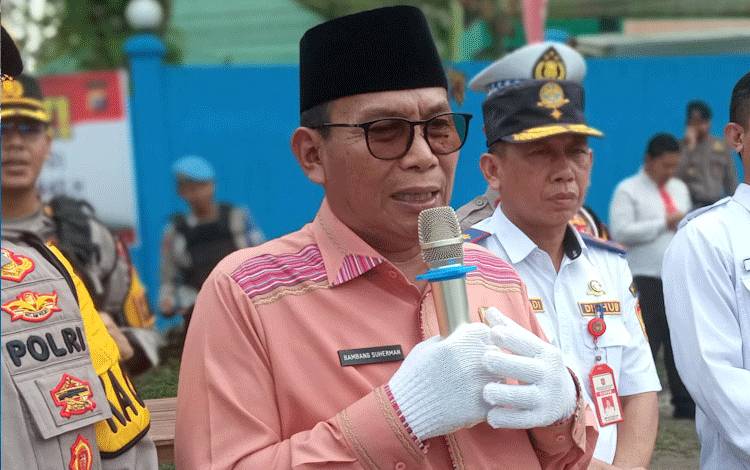 Wakil Ketua II DPRD Kobar Bambang Suherman