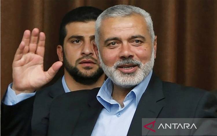 Pemimpin Hamas Ismail Haniyeh. ANTARA/albalad.co/aa.