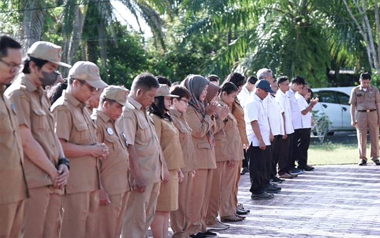 ASN serta pegawai Pemerintah Provinsi (Pemprov) Kalimantan Tengah (Kalteng). (FOTO: IST)