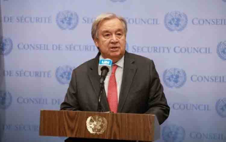 Sekretaris Jenderal PBB Antonio Guterres. ANTARA/Anadolu