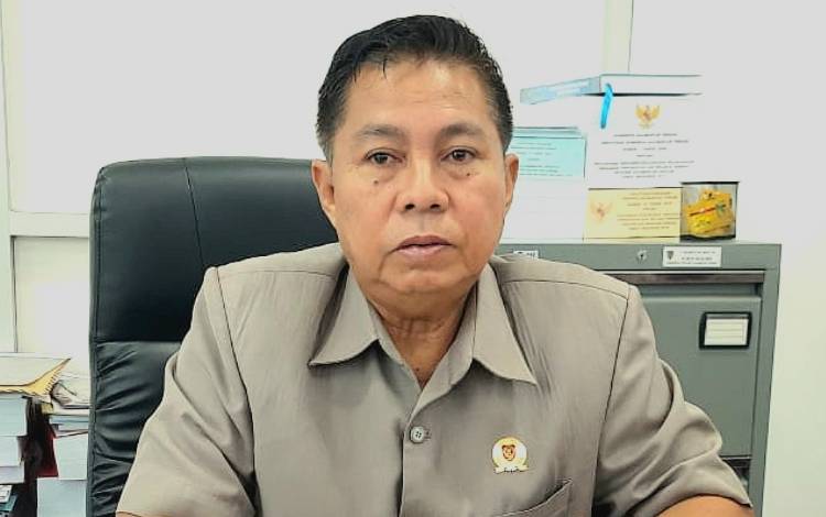 Anggota DPRD Kalteng, Sudarsono. (FOTO: DONNY D)