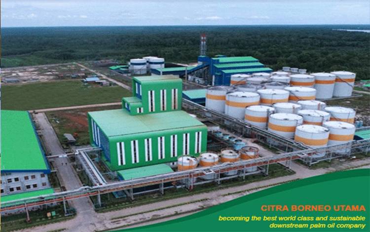 Pabrik yang ada di Perseroan PT Citra Borneo Utama Tbk (IDX: CBUT).(FOTO: Website resmi CBUT)