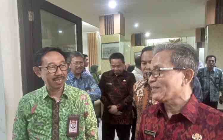 Ketua Komisi Aparatur Sipil Negara (KASN) Agus Pramusinto. (ANTARA/Ahmad Rafli Baiduri)