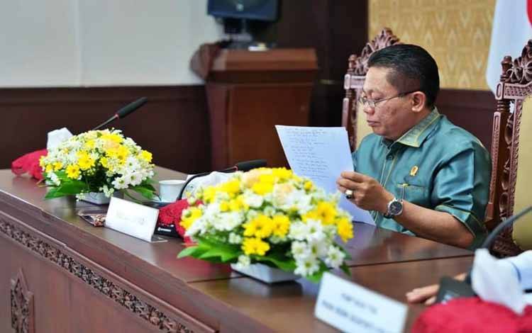 Ketua DPRD Kalteng Wiyatno (Foto : IST)