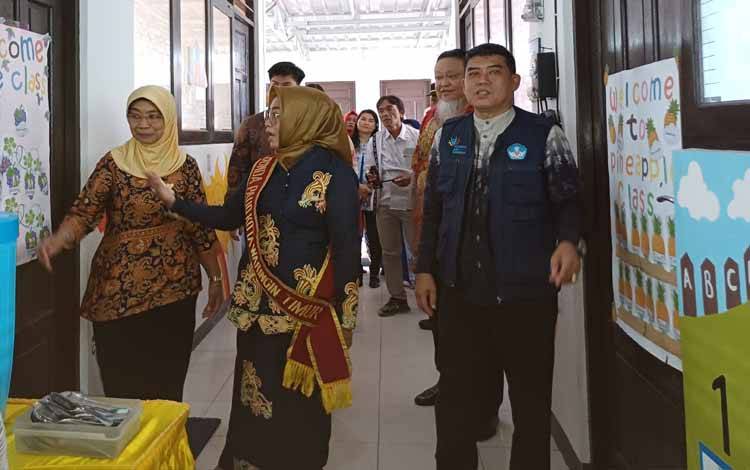 Kepala Dinas Pendidikan Muhammad Irfansyah menghadiri pembukaan Pahan School, Sabtu, 27 April 2024. (FOTO: DEWIP)